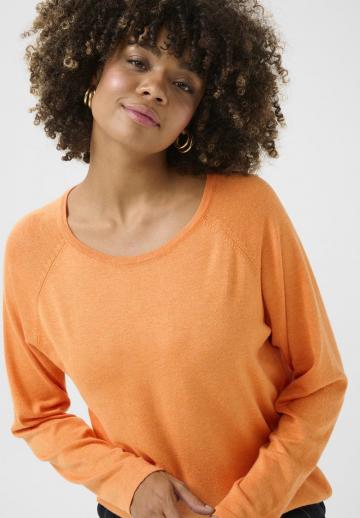 Длинный пуловер