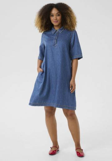 Джинсовое платье