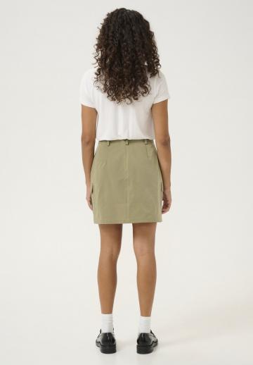 Юбка с накладными карманами