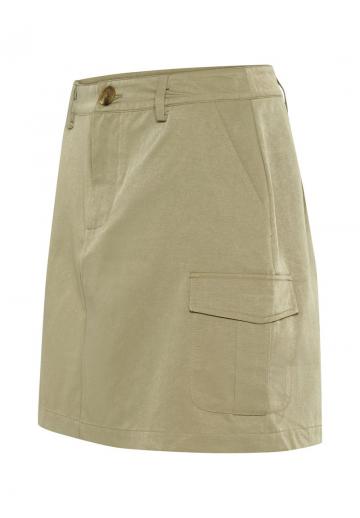 Юбка с накладными карманами