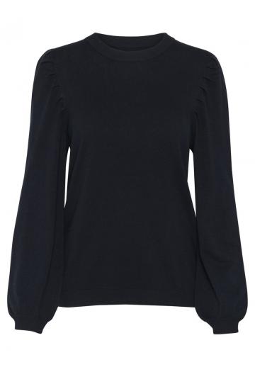 Пуловер в полоску