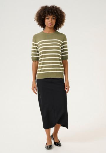 Пуловер с коротким рукавом