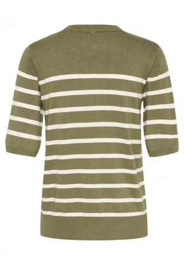 Пуловер с коротким рукавом