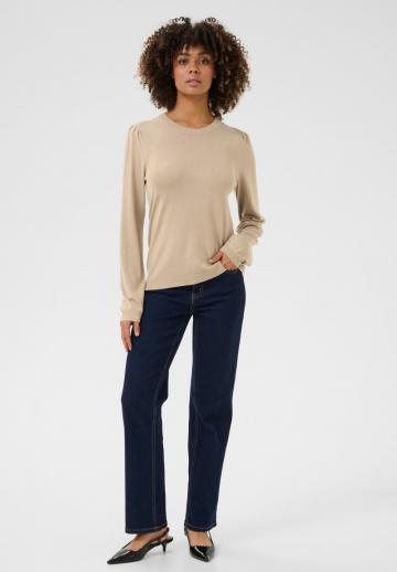 Пуловер в полоску