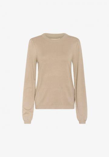 Пуловер в полоску