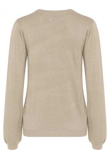 Пуловер в полоску