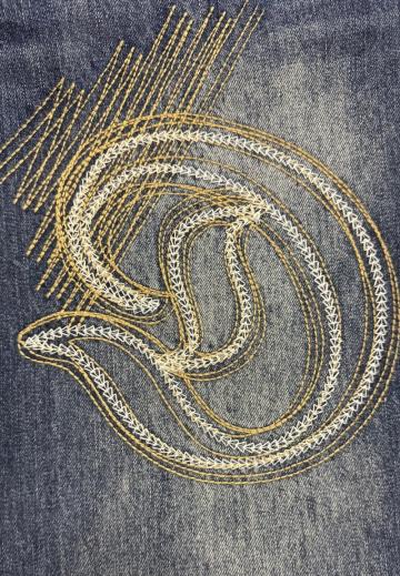 Клешеные джинсы