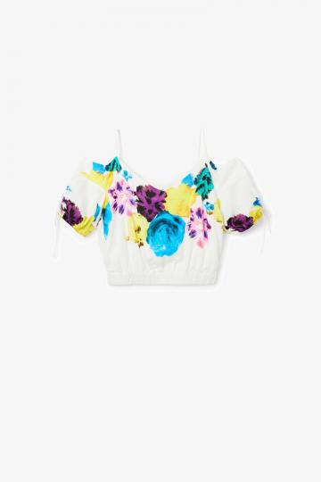 Топ на бретельках