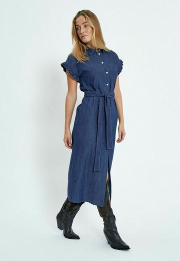 Джинсовое платье