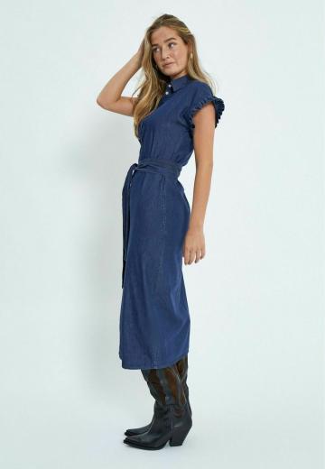 Джинсовое платье