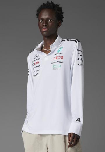 Поло с длинным рукавом