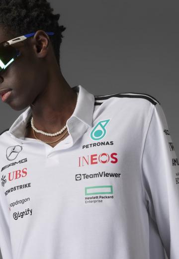 Поло с длинным рукавом