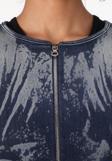 Джинсовая блузка