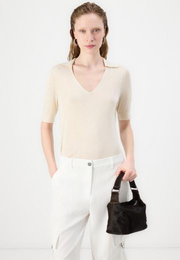 Брюки с накладными карманами