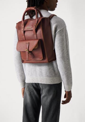 Кожаный рюкзак