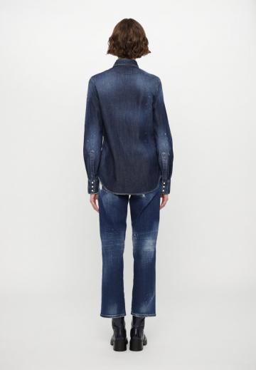 Джинсовая блузка