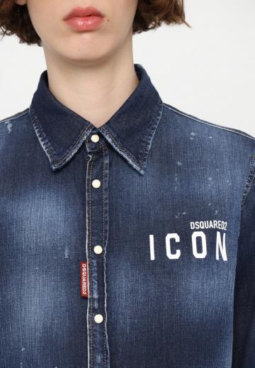 Джинсовая блузка