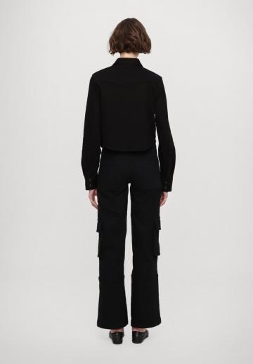 Джинсовая блузка