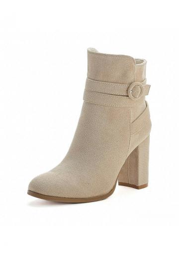 Полусапожки на высоком каблуке