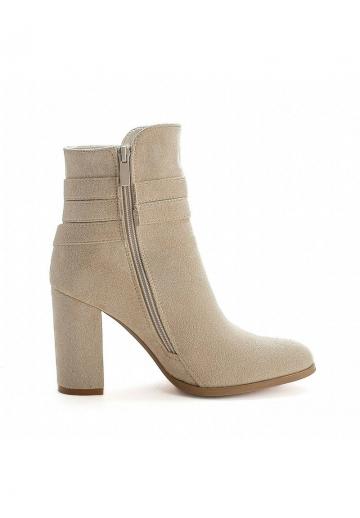 Полусапожки на высоком каблуке