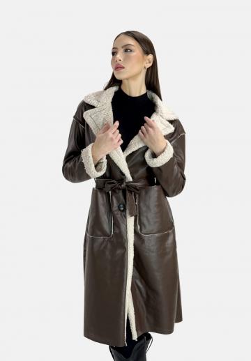 Шерстяное пальто