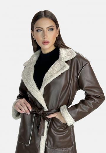 Шерстяное пальто