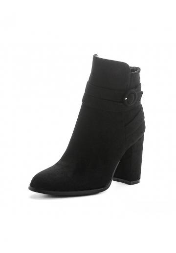 Полусапожки на высоком каблуке