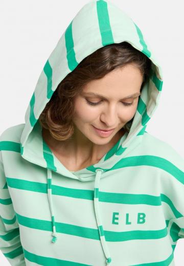 Пуловер с капюшоном