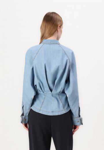 Джинсовая блузка