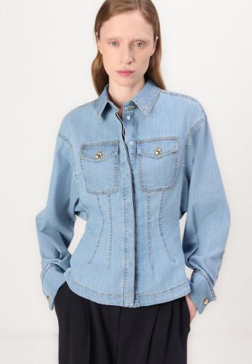 Джинсовая блузка