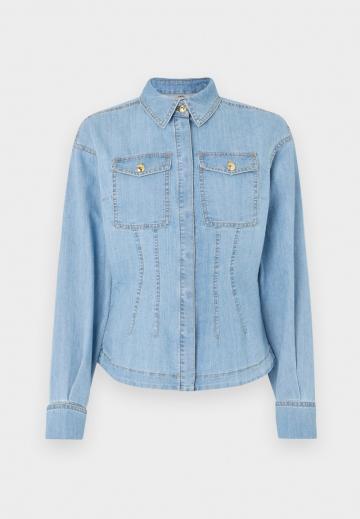 Джинсовая блузка