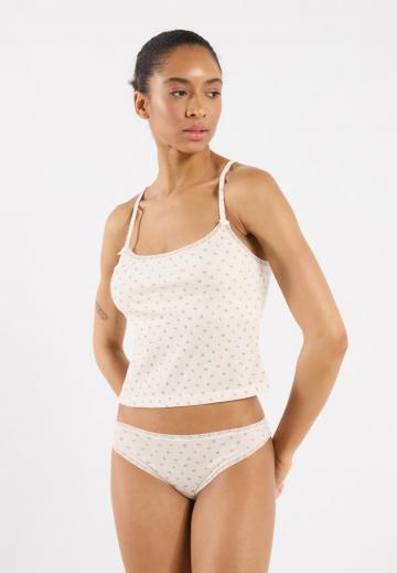 Топ на бретельках