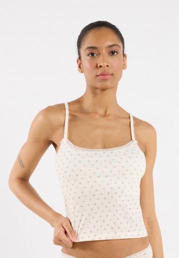 Топ на бретельках