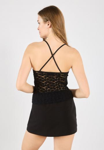 Топ на бретельках