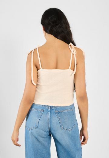 Топ на бретельках