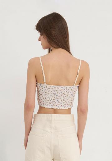 Топ на бретельках