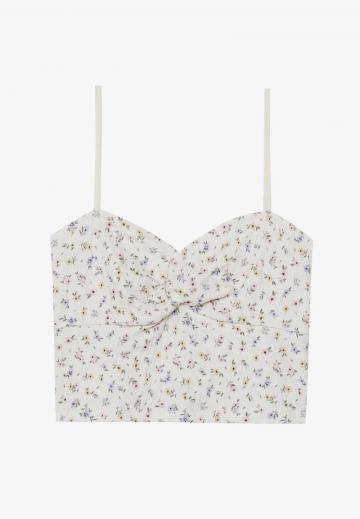 Топ на бретельках