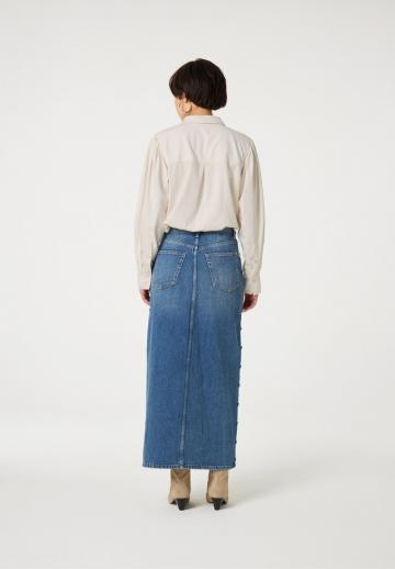 Джинсовая блузка