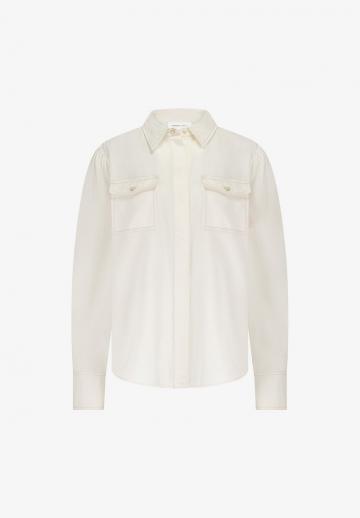 Джинсовая блузка