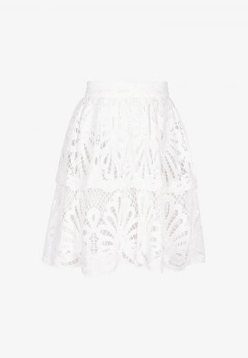 Юбка с воланами