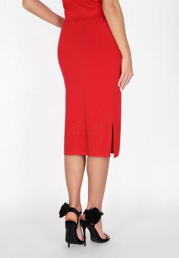 Вязаная юбка