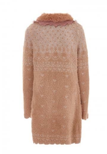 Длинный жилет