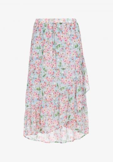 Юбка с воланами