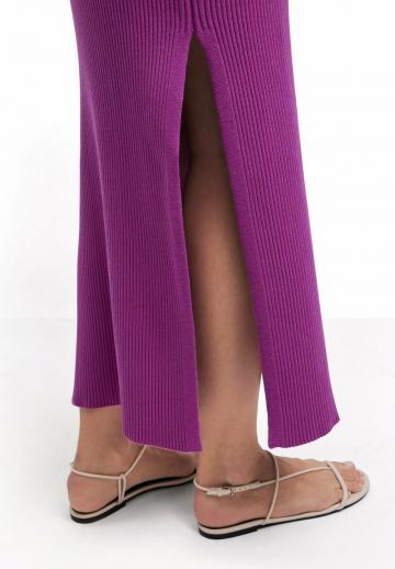 Вязаное платье