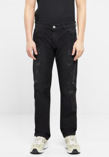 Прямые джинсы