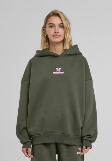 Пуловер с капюшоном