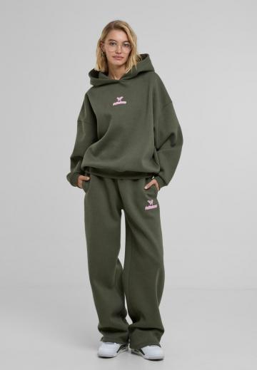 Пуловер с капюшоном