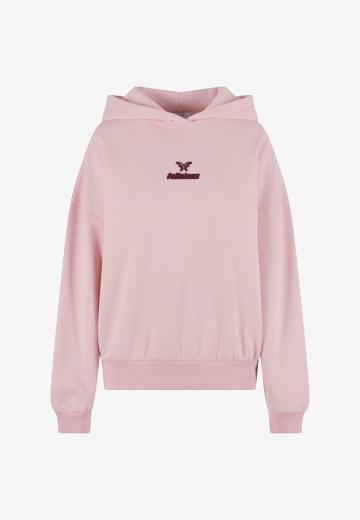 Пуловер с капюшоном