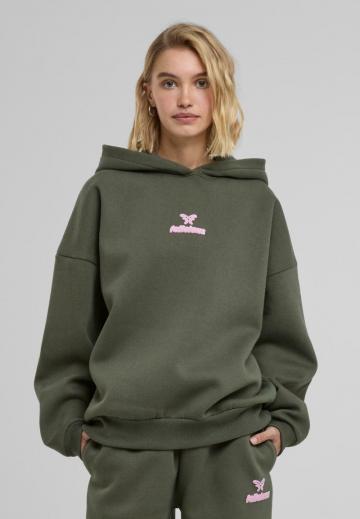 Пуловер с капюшоном