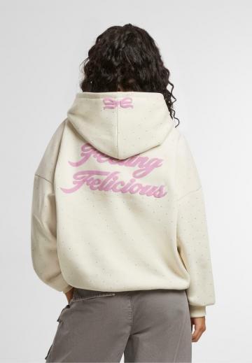 Пуловер с капюшоном